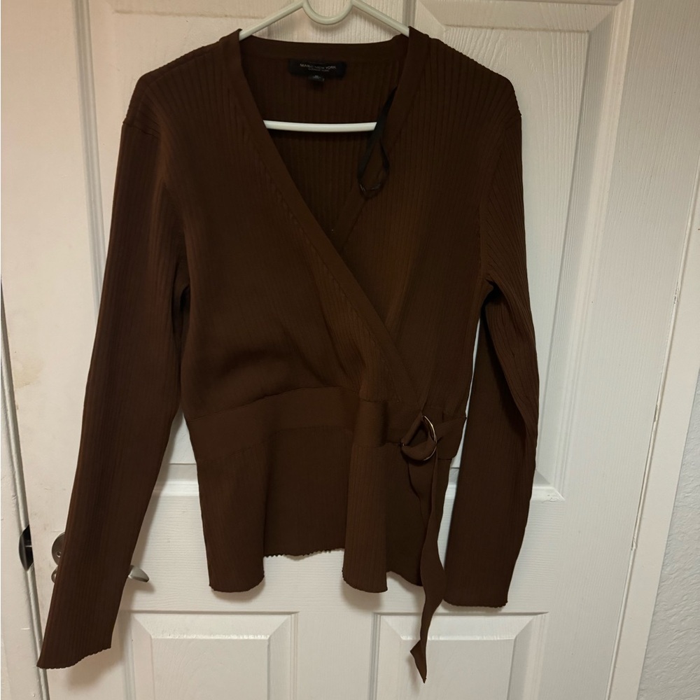 Marc New York brown top